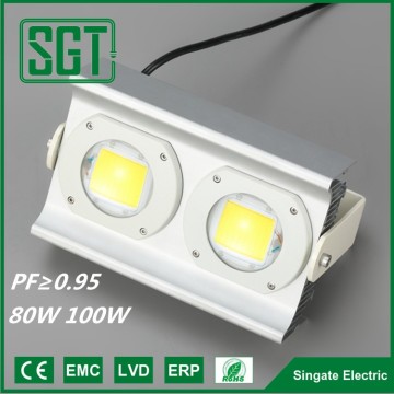 Aluminum body Oxidation surface treatment outdoor led flood light 100w lamp