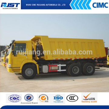 HOWO dump truck for mine and rock