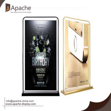 Door-Style Poster Stand For Outdoor Displays
