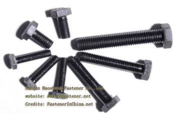 Carbon steel Hex Head Bolts DIN931 grade4.8