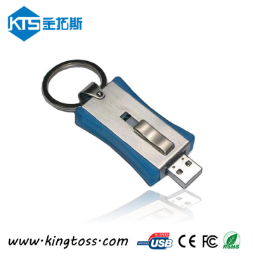 Plastic OEM Retractable USB Flash Key (KTS0105)