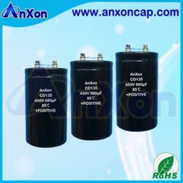 Replacement for Epcos B43720 Aluminum electrolytic capacitor with screw terminals