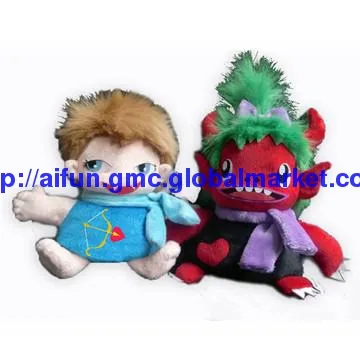 Monster baby plush hand puppet toys