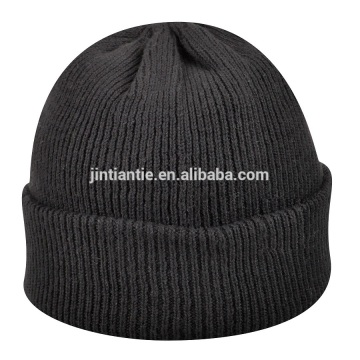 2016 Fashion Trendy Winter Casual Solid Color Knitted Mens Beanies Unisex Hat