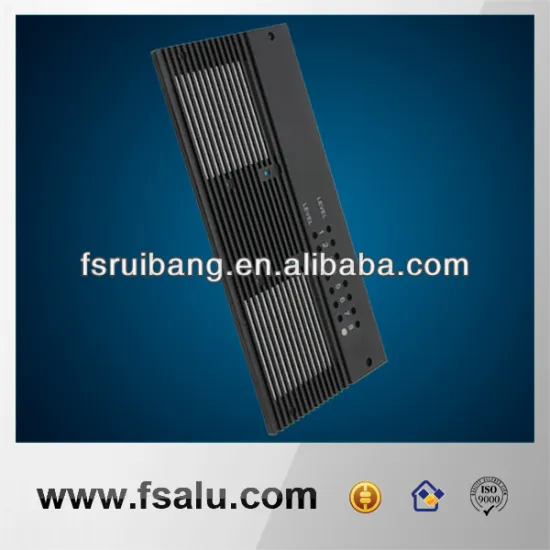 custom aluminum precision cnc machining amplifier front panel