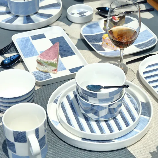 hot selling ceramic noodle bowls porcelain soup bowl customized ceramic bowl european style