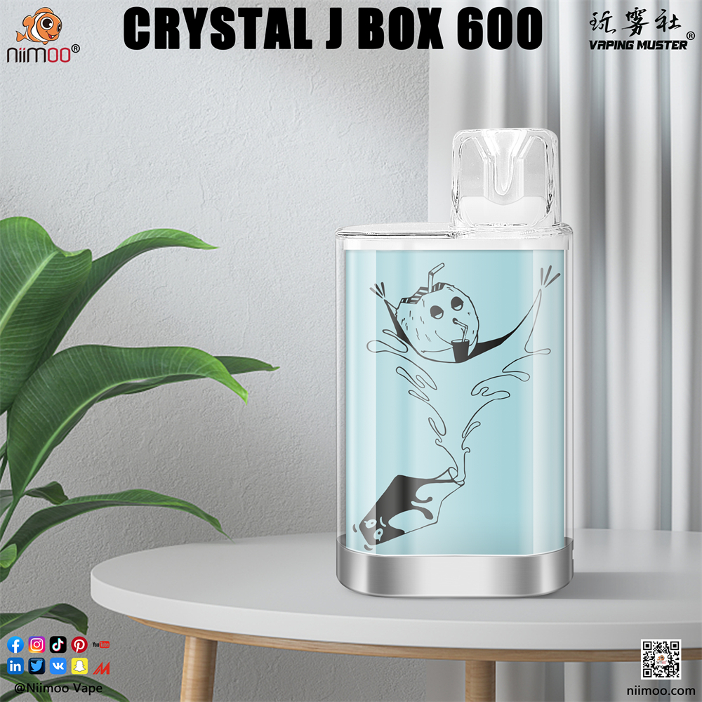 Crystal Jelly Box 600 E-cigorette