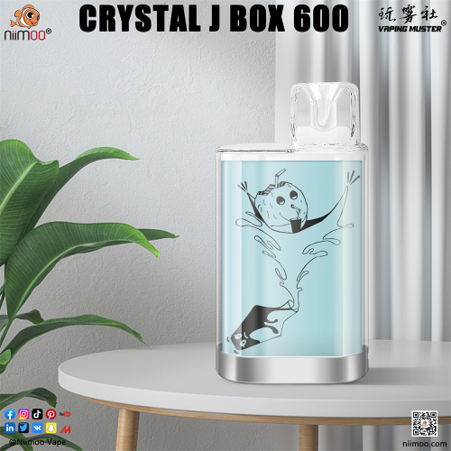 Crystal Jelly Box 600 e-rokok