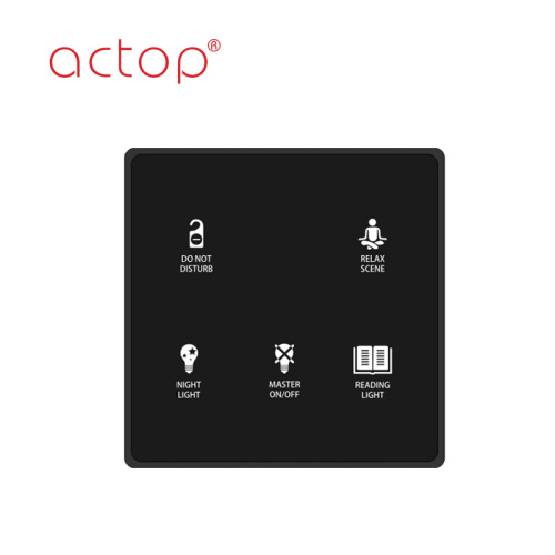 Touch Panel Smart Light Switch voor Smart Hotel