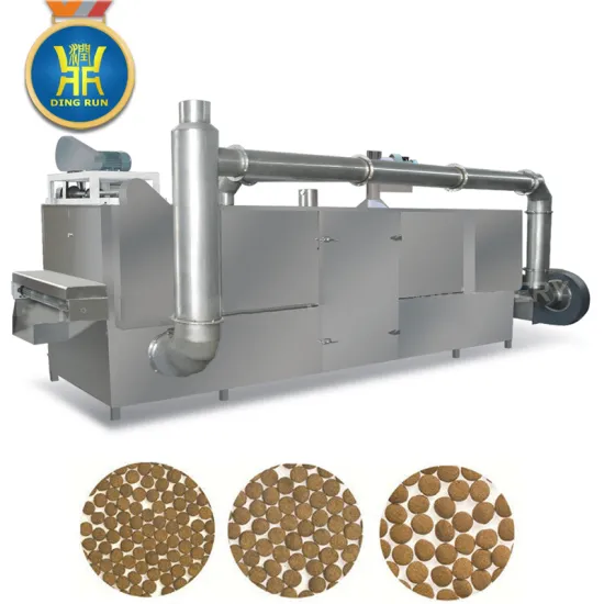 Continuous Automatic Extruded fish feed machine