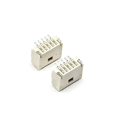 10068 (small) vertical pin socket connector