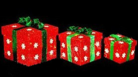 Christmas Decoration Christmas Gift Box (TV580)