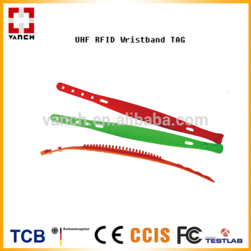 UHF silicon RFID wrist band tag