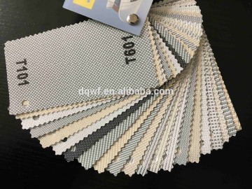 100% polyester cpmpany price sunscreen roller blinds fabric