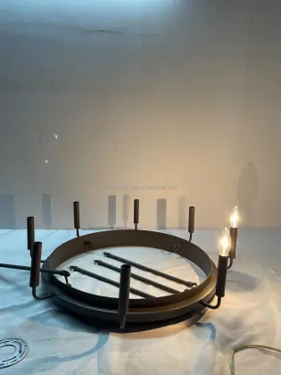 UL Listed Wyndham Ramada Hotel Project Public Area Lighting - Industrial Pendant Lamp Chandelier