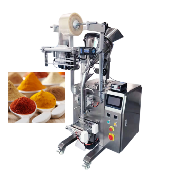 Automatic Spice Packaging Machine for Chilli Powder, Pepper, Ginger, and Flour