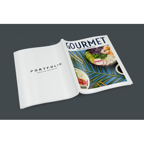 Perfect bound booklet design