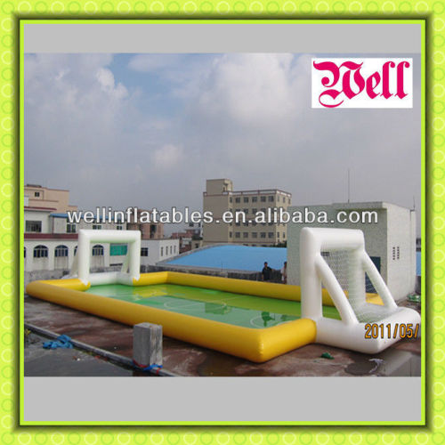 Inflatable soap football field/soccer football field