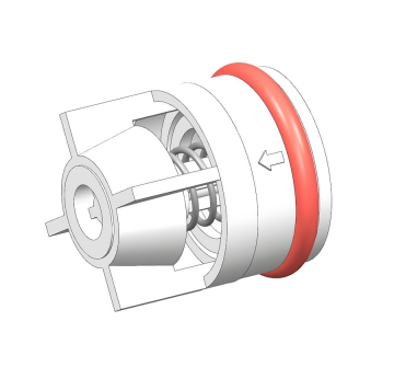 XHnotion OV 10mm Water Meter Cartridge Check Valve