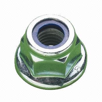 Flangia in Nylon inserire dado, DIN 6926, fatto di acciaio, acciaio inox e ottone