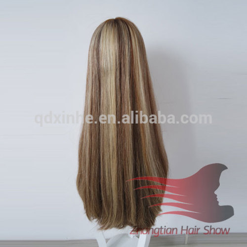 Customer Order High Light Color High Density Human Hair Wigs 30inch