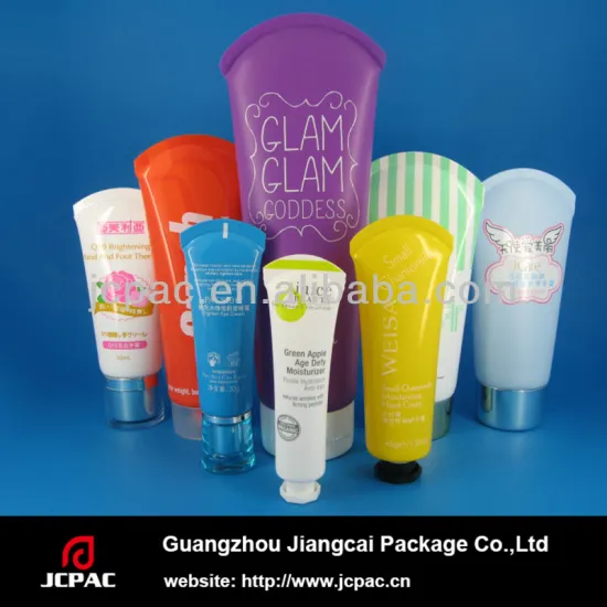 Cosmetic Plastic PE Packing Tube