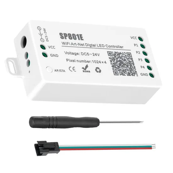 DC 5V~24V Art-Net SP801E LED WiFi Controller for RGB LED Strips