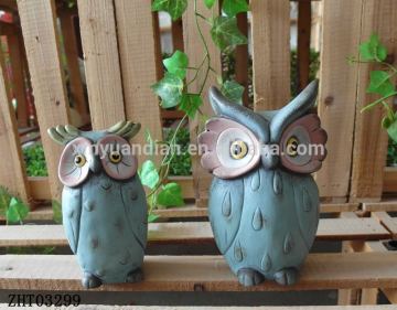 The midnight elf owl garden decoration