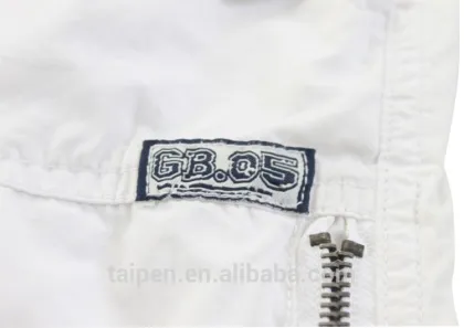 Spring Summer Boys Casual Pants 100% Cotton Shorts White Boys Shorts
