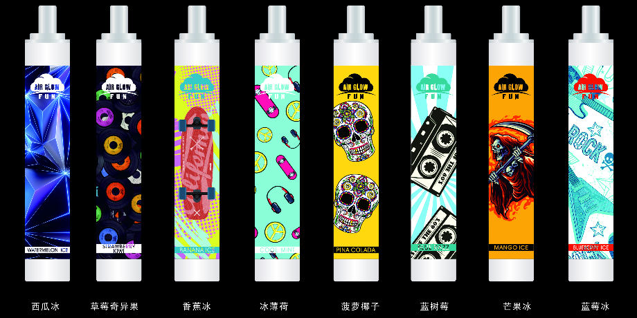 Air Glow Fun Recharged LED 3000 Puffs за еднократна употреба