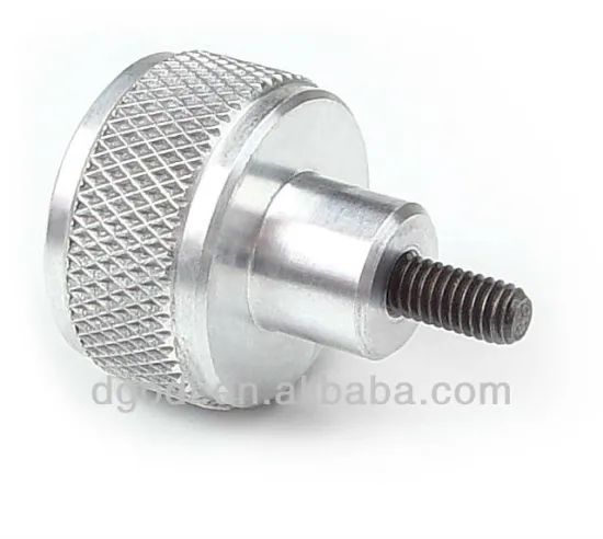 aluminum knurled decorative screws and bolts