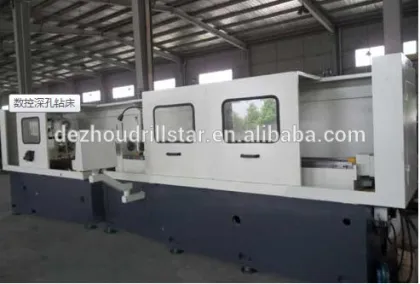 Fanuc system CNC single spindle Gun Drilling Machine for gun barrel drilling
