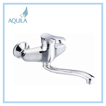 Brass Wall-in Kitchen Water Mixer (AQ4009-5) with S. S Spout