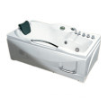 Portable Massage Whirlpool Bathtub - ABS White Bathroom Fixture
