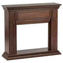 Wood Mantel Fireplace Floating Shelf