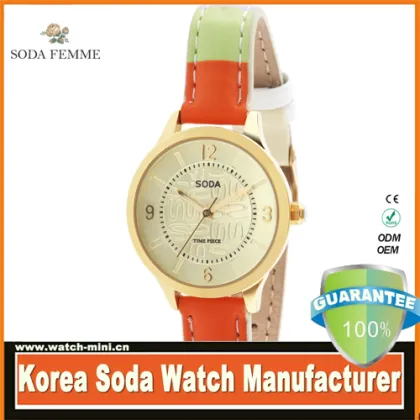 Customized logo MVMT leather quartz watch, MVMT watch,mvmt japanese quartz watch