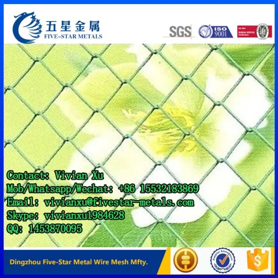 diamond mesh fence wire fencing
