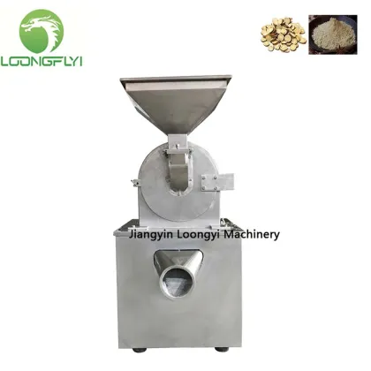 Rice husk sugar cassava leaf pulverizer machine