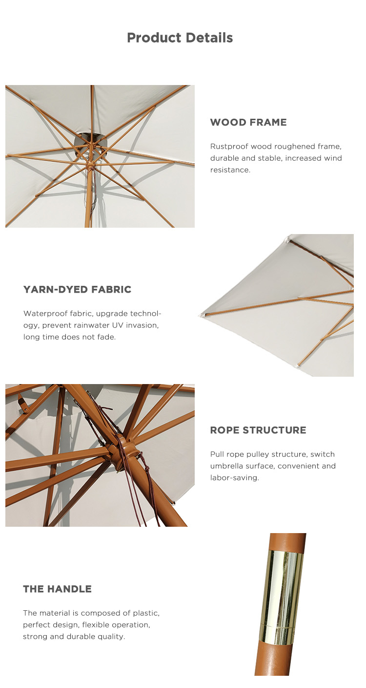 Wooden Umbrellas OU2021