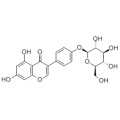 4H-1-बेंजोपाइप्रान-4-एक, 3- [4- (bD-glucopyranosyloxy) फिनायल] -5,7-डायहाइड्रॉक्सी- CAS 152-95-4