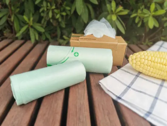 Cornstarch 100% Biodegradabe Kitchen Garbage Bags