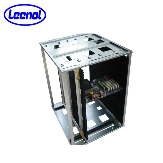 LN-E809 Antistatic Magazine Rack PCB Metal Base Storage ESD Racks