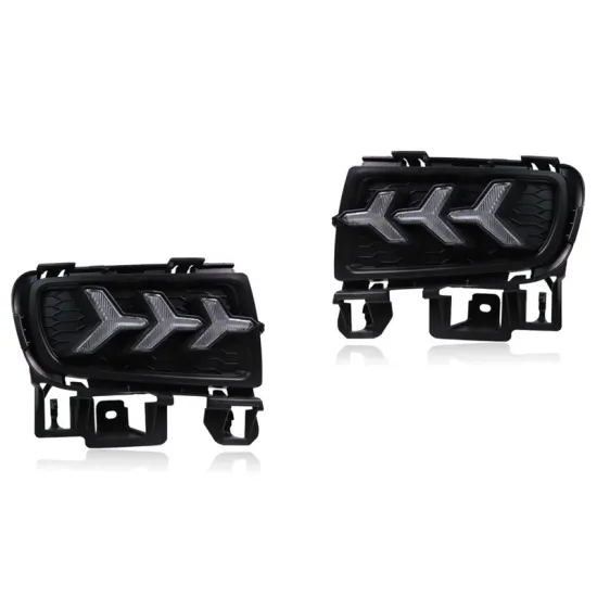 LED DRL Daytime Running Light with Yellow Turn Signal for Mazda 6 2006-2009 Fog Lamp