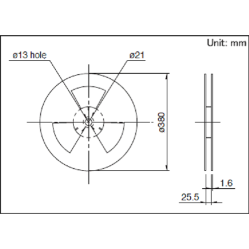 Thin switch with body thickness 2.3mm