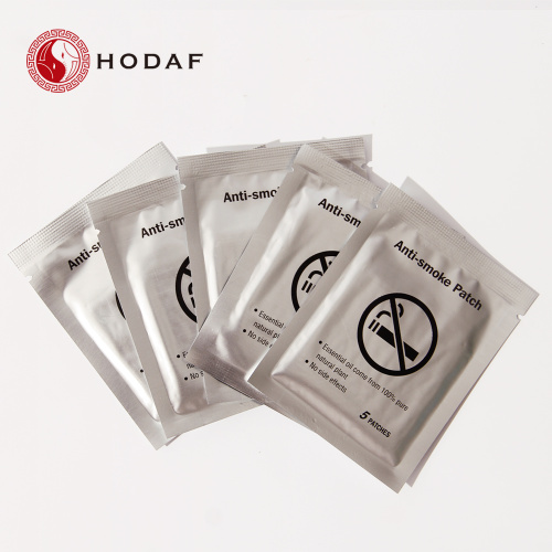 100% natural safe herbal anti smoke patch