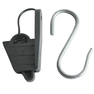 Plastic Wire Clamp With Stainless Steel Hook