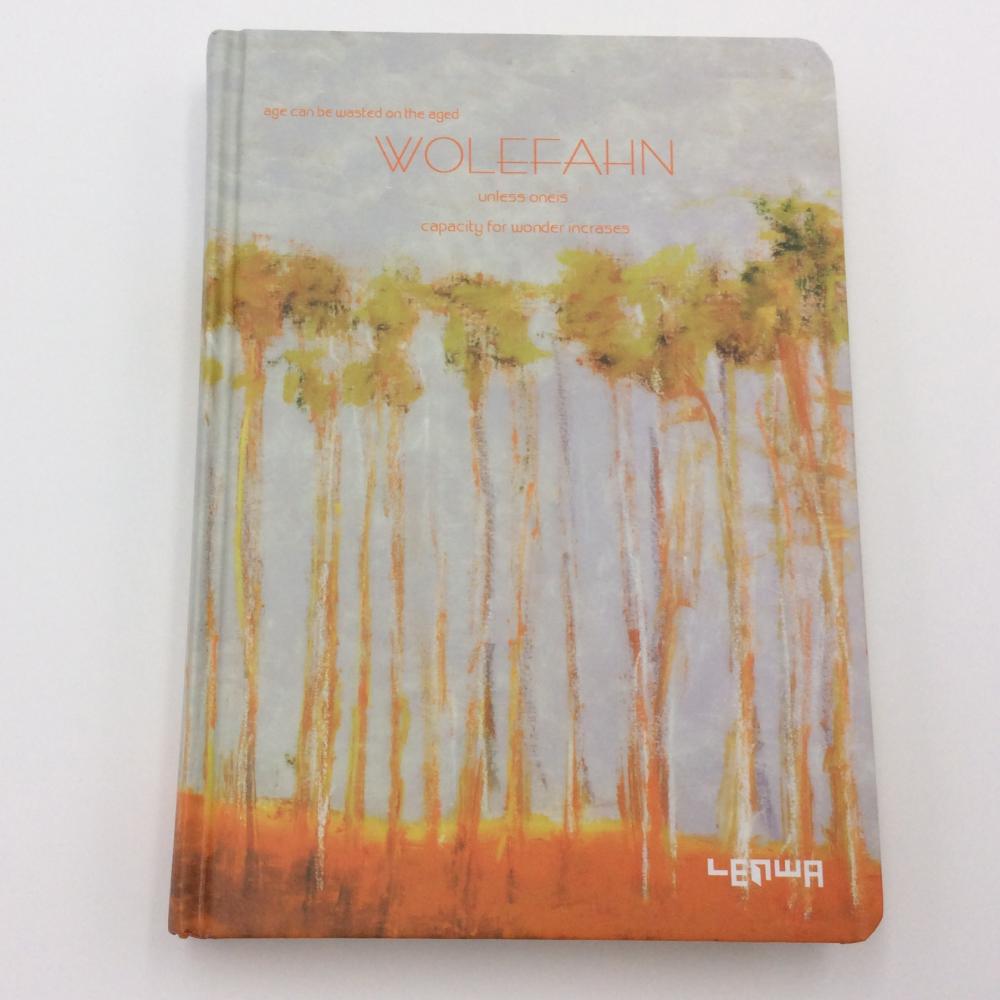 Cuaderno de pintura al óleo de papel