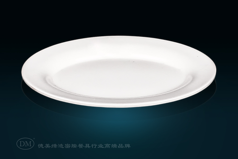6.9 Inch Oval Plate Melamine