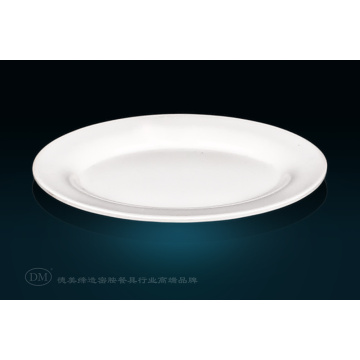 6.9 Inch Oval Plate Melamine