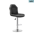 Comfortable Backrest Bar Stool Fashion Design PU Leather Bar Chair Supplier